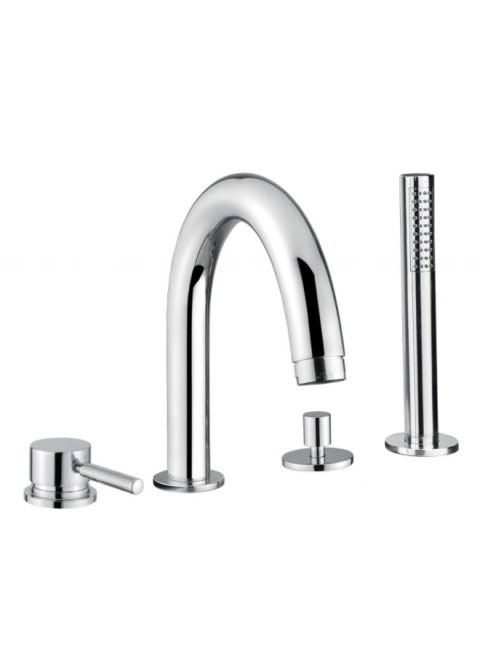 Bugnatese Kobuk 4-lyukú kádcsaptelep, króm 2255CR - Fürdőszo