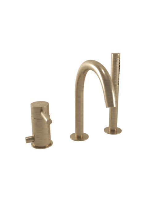 Bugnatese Kobuk 3-lyukú kádcsaptelep, bronz 2256BR - Fürdősz