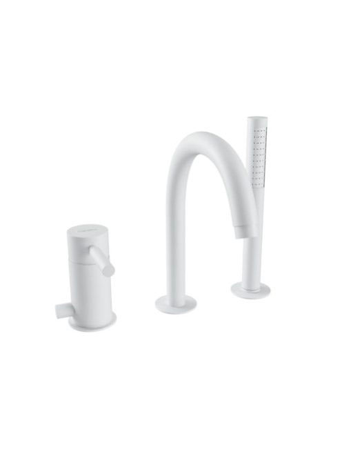 Bugnatese Kobuk 3-lyukú kádcsaptelep, matt fehér 2256BI - Fü