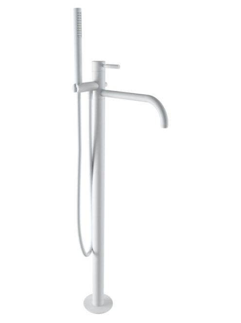 Bugnatese Kobuk szabadonálló kádcsaptelep zuhanyszettel, mat