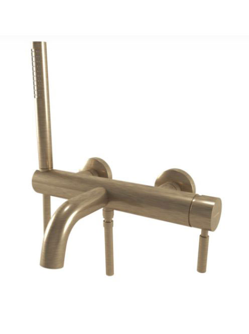 Bugnatese Kobuk kádcsaptelep zuhanyszettel, bronz 2290BR - F