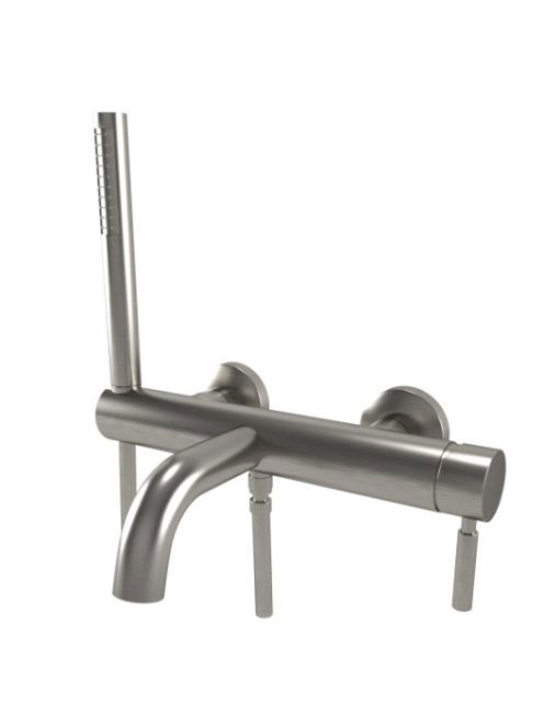 Bugnatese Kobuk kádcsaptelep zuhanyszettel, rozsdamentes acé