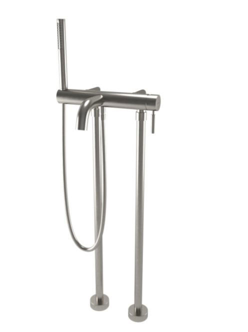 Bugnatese Kobuk szabadonálló kádcsaptelep zuhanyszettel, roz