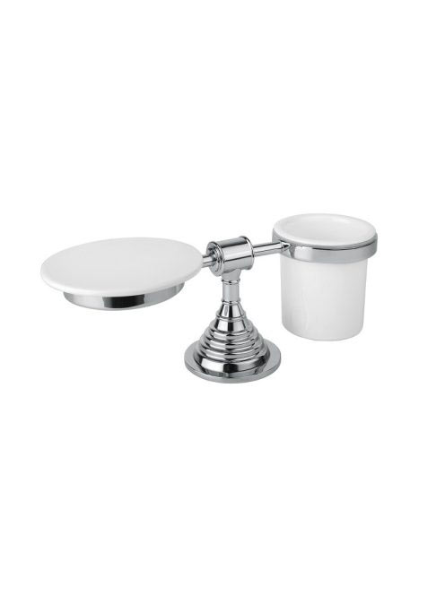 Bugnatese Olympia álló pohár és szappantartó, bronz 36801BR