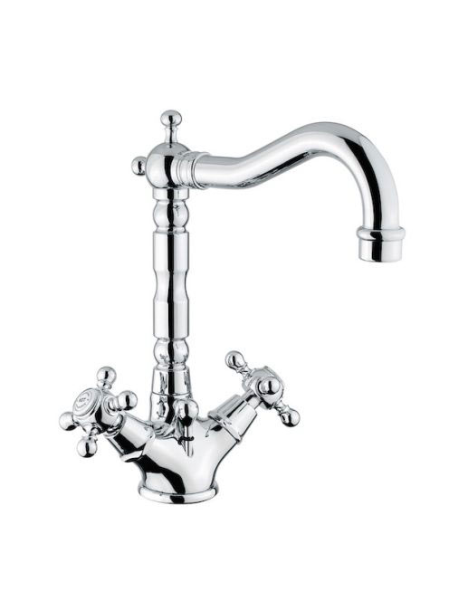 Bugnatese Revival mosdócsaptelep leeresztővel, arany 434DO -