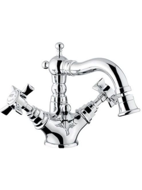 Bugnatese Revival bidé csaptelep leeresztővel, bronz 444BR -