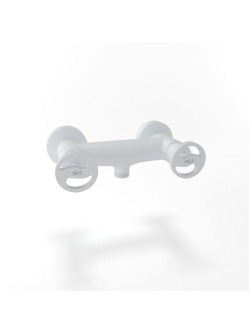 Bugnatese Millenovecinquanta zuhanycsaptelep, matt fehér 454