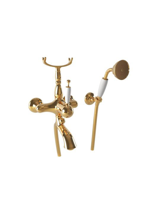 Bugnatese Oxford termosztátos kádcsaptelep zuhanyszettel, ar