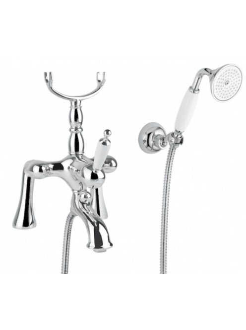 Bugnatese Oxford kádperemre szerelhető kádcsaptelep zuhanysz