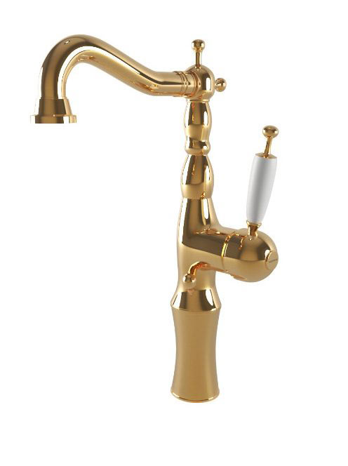 Bugnatese Oxford magasított mosdócsaptelep Click-Clack leere