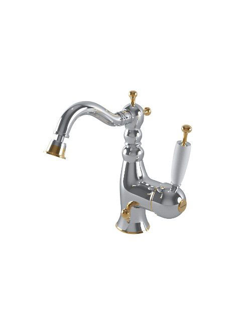 Bugnatese Oxford bidé csaptelep automata leeresztővel, króm/