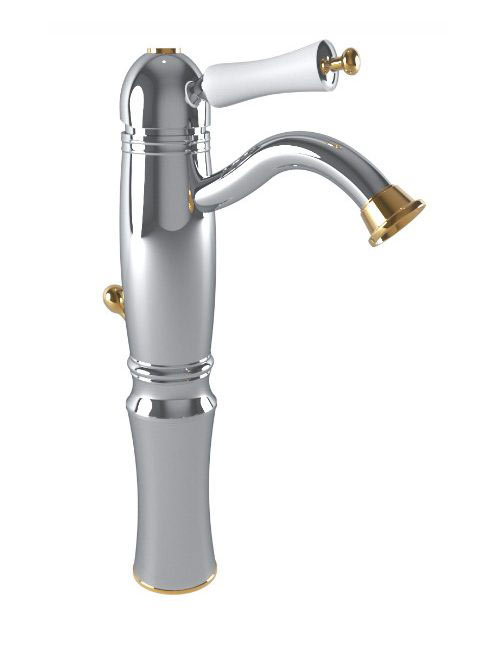 Bugnatese Oxford magasított mosdócsaptelep automata leereszt