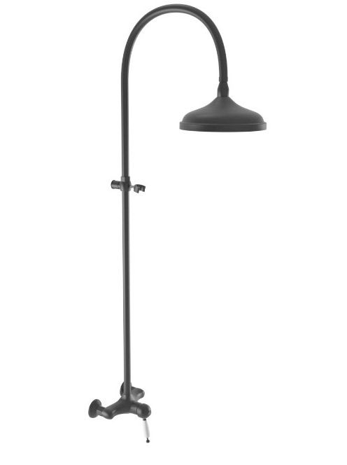 Bugnatese Oxford zuhanyrendszer, matt fekete 6349NE - Fürdős