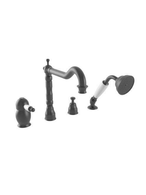 Bugnatese Oxford kádperemre szerelhető 4-lyukú kádcsaptelep,