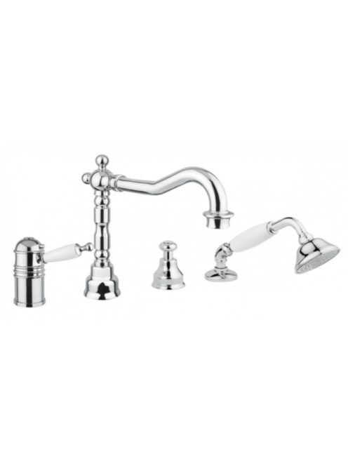 Bugnatese Oxford 4-lyukú kádperemre szerelhető termosztátos