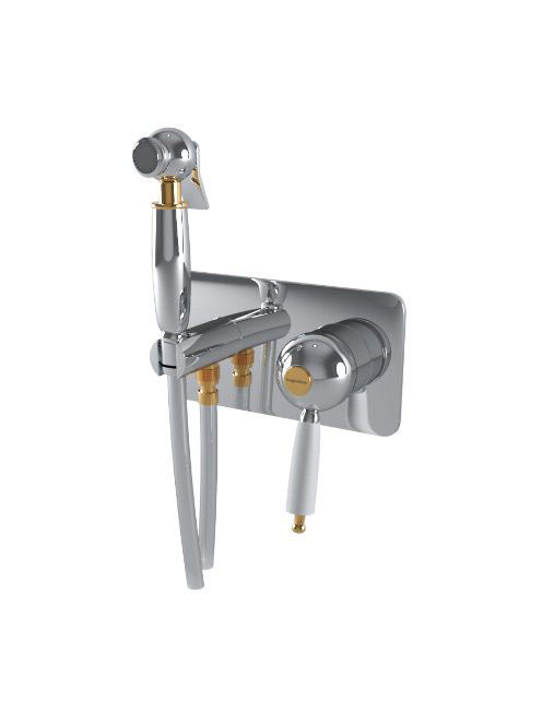 Bugnatese Oxford falsík alatti bidé csaptelep zuhannyal, kró