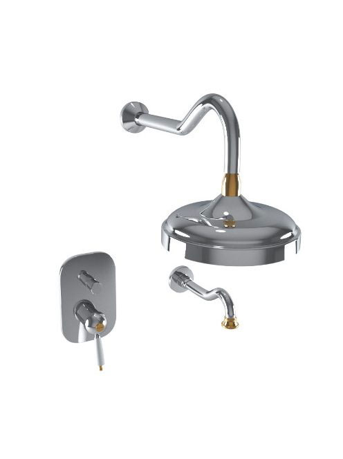 Bugnatese Oxford falsík alatti zuhanyszett kádkifolyóval, kr