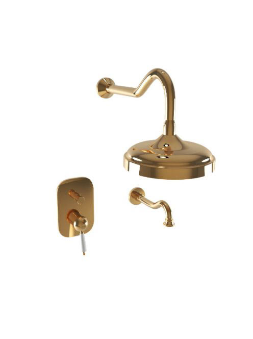 Bugnatese Oxford falsík alatti zuhanyszett kádkifolyóval, ar