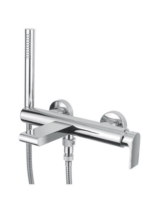 Bugnatese Simple kádcsaptelep zuhanyszettel, króm 6602CR - F