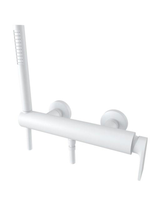 Bugnatese Simple zuhanycsaptelep zuhanyszettel, matt fehér 6