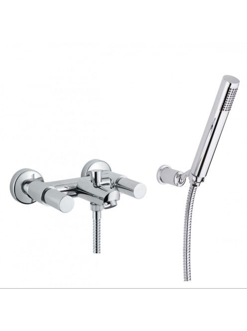 Bugnatese Moon kádcsaptelep zuhanyszettel, króm 7102CR - Für