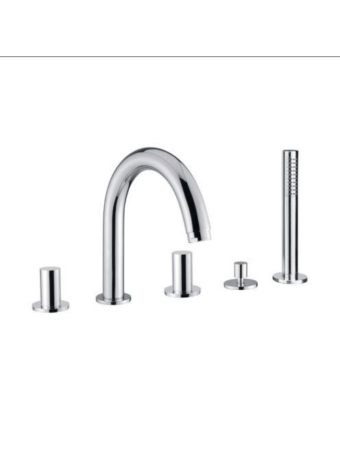 Bugnatese Moon peremre szerelhető 5 lyukas kádcsaptelep, szá