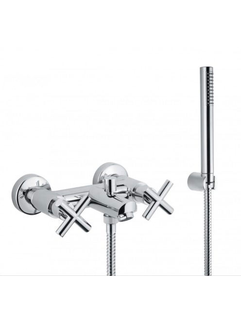 Bugnatese Rodos kádcsaptelep zuhanyszettel, króm 7300CR - Fü