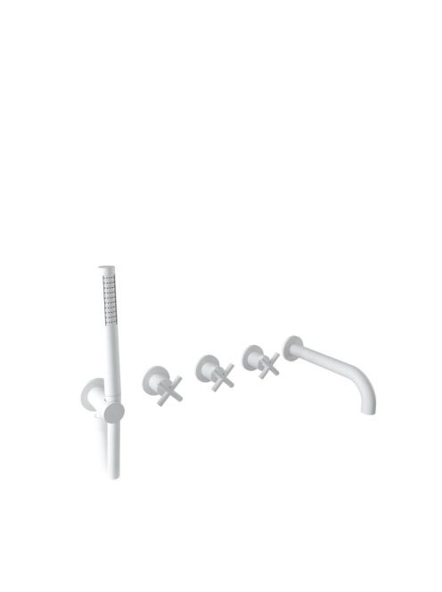 Bugnatese Rodos falsík alatti zuhanyrendszer, matt fehér 731