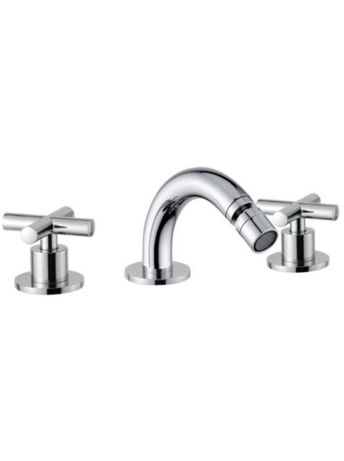 Bugnatese Rodos 3-lyukas bidé csaptelep click-clack leereszt