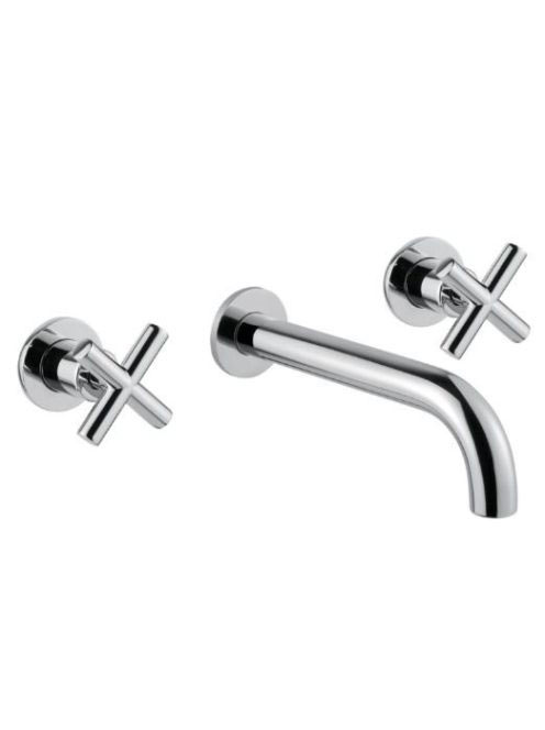 Bugnatese Rodos 3-lyukas fali mosdócsaptelep click-clack lee