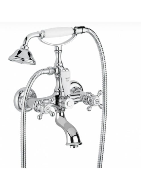 Bugnatese Arcadia kádcsaptelep zuhanyszettel, bronz 8300BR -