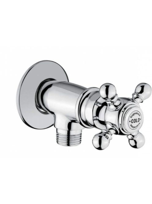 Bugnatese Arcadia sarokszelep 1/2-3/8″ csatlakozással, bronz