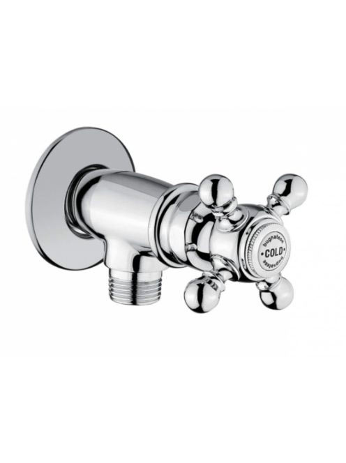 Bugnatese Arcadia sarokszelep 1/2-1/2″ csatlakozással, bronz