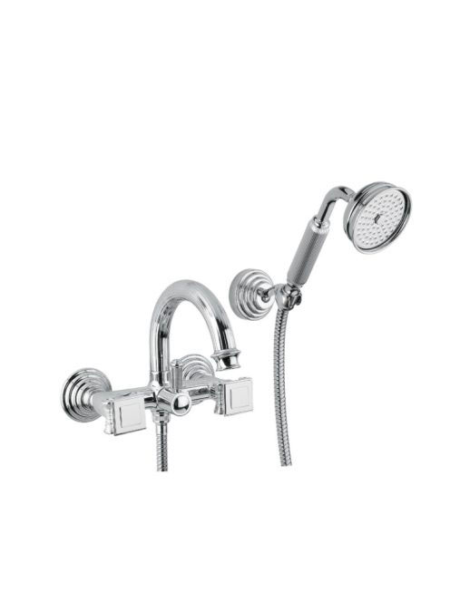 Bugnatese Olympia kádcsaptelep zuhanyszettel, króm 8402CR -