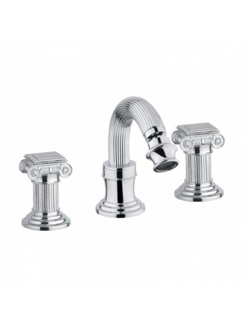 Bugnatese Olympia 3-lyukas bidé csaptelep leeresztővel, aran