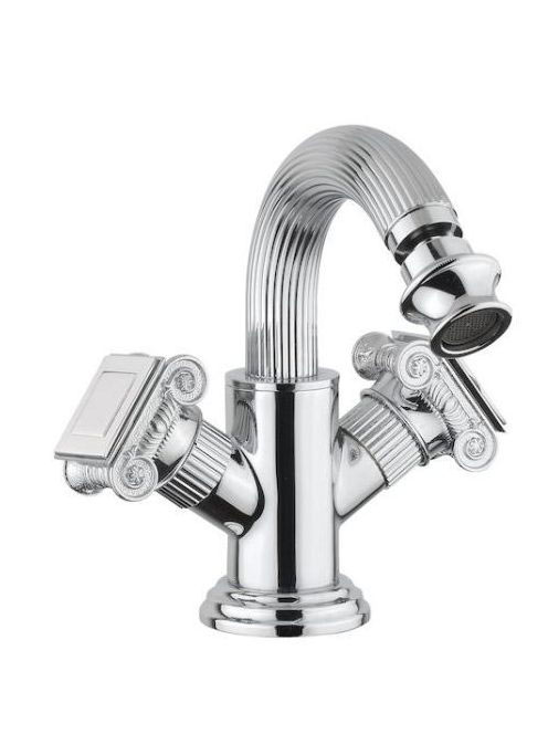 Bugnatese Olympia bidé csaptelep leeresztővel, króm 8444CR -