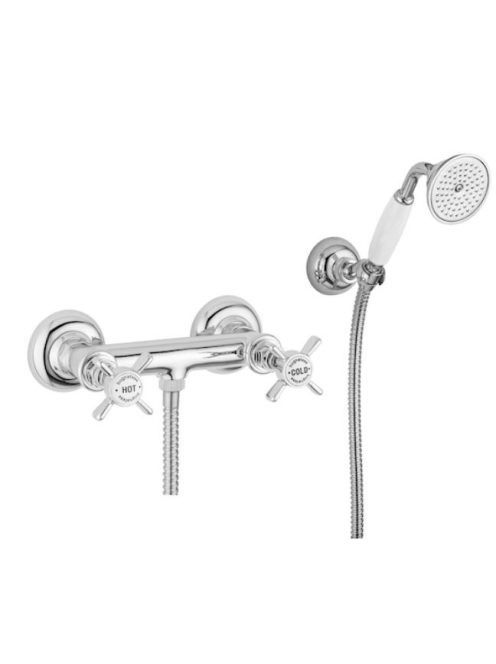 Bugnatese Princeton zuhanycsaptelep zuhanyszettel, bronz 848