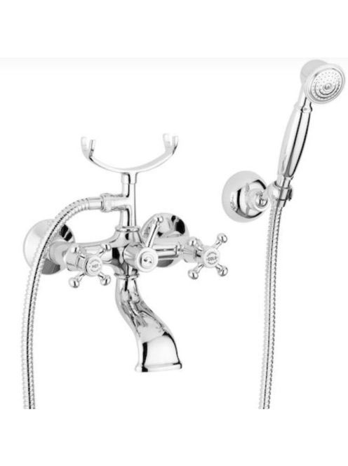 Bugnatese Lady kádcsaptelep zuhanyszettel, bronz 902BR - Für