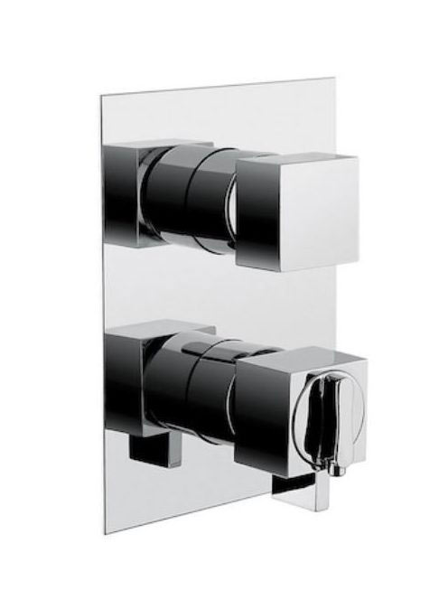 Bugnatese Tetris falsík alatti termosztátos zuhanycsaptelep