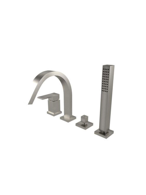 Bugnatese Tetris peremre szerelhető 4 lyukas kádcsaptelep, s