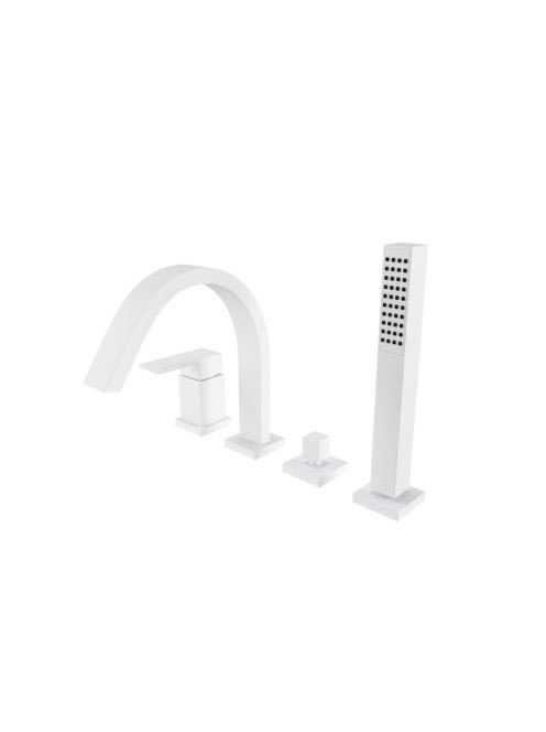 Bugnatese Tetris peremre szerelhető 4 lyukas kádcsaptelep, m