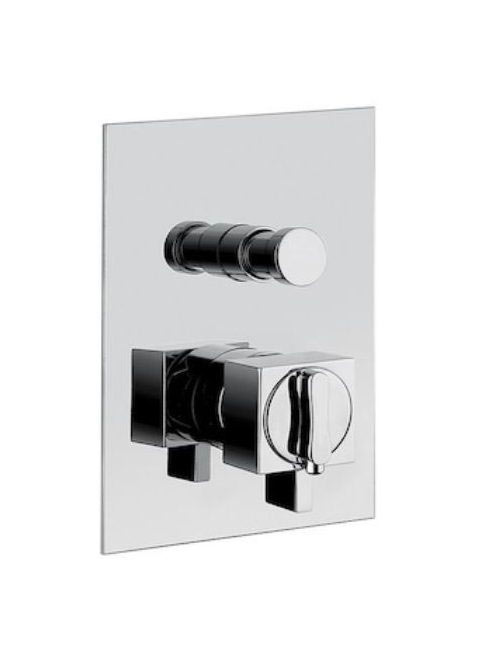 Bugnatese Tetris falsík alatti termosztátos zuhanycsaptelep