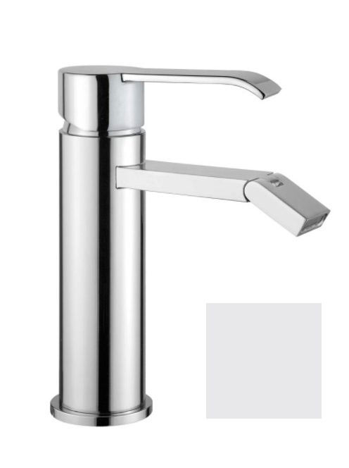 Bugnatese Tess bidécsaptelep leeresztővel, matt fehér 9623BI