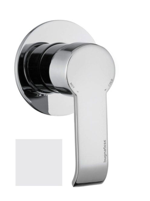 Bugnatese Tess egykaros zuhanycsaptelep, matt fehér 9630BI -