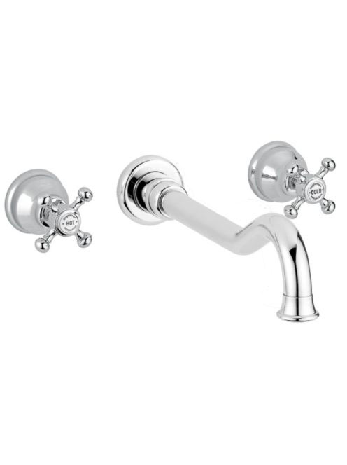 Bugnatese Lady 3-lyukas fali mosdócsaptelep leeresztő nélkül