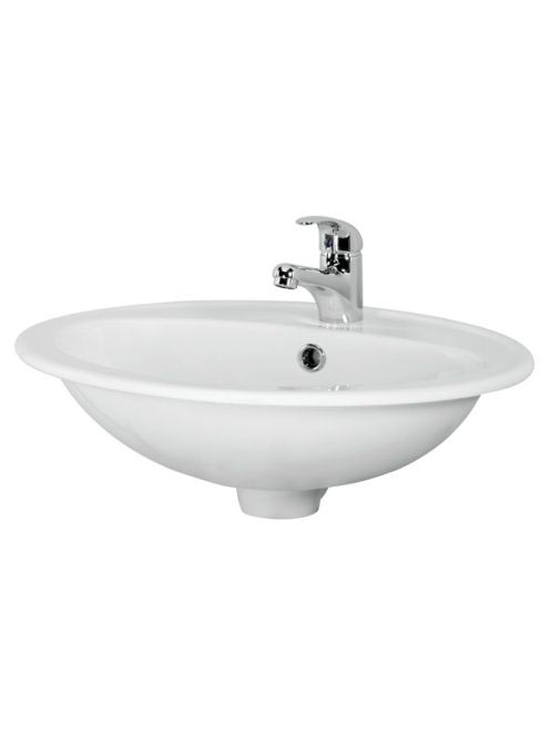 Cersanit Calla 54 beépíthető mosdó, túlfolyóval K11-0096 - F