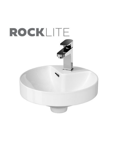 Cersanit Crea Rocklite 38 pultba süllyeszthető kör alakú mos