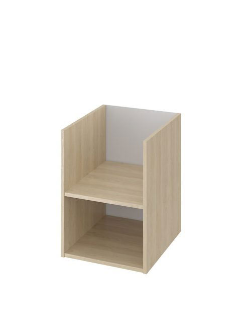 Cersanit Moduo kiegészítő nyitott fali polc 40 cm, mosdópult