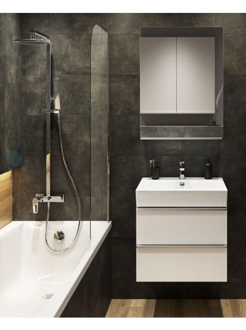 Cersanit Virgo fehér 80-as mosdó K118-002 - Fürdőszoba - Sza