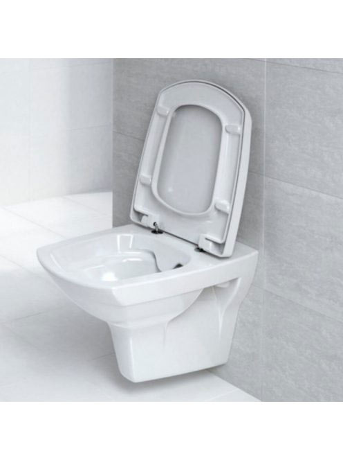 Cersanit Carina Cleanon peremnélküli fali WC csésze K31-046